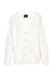 Вязаный кардиган DreiMaster Klassik Knit Cardigan, белый