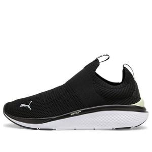 Кроссовки softride pro echo slip-on 'black white' Puma, черный