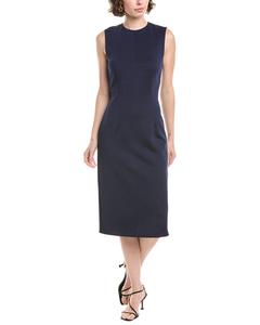 Спортивное платье-футляр миди Andina от Sportmax, синий