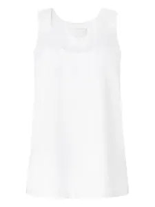 Топ с U-образным вырезом и разрезом Genny