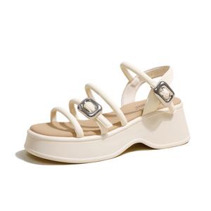 Сандалии на ремешках 5,5 см Women's Ouumeis, черные