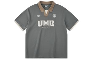 Унисекс поло Umbro, серый