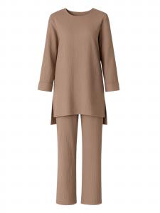 WENOR Домашняя одежда 'Ayda Modest' в цвете Camel