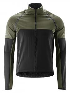 Gonso Куртка-софтшелл со съемными лямками, цвет хаки/антрацит