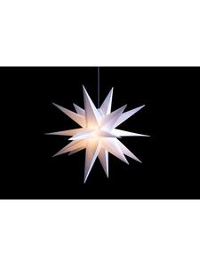 Sterntaler Декоративная звезда | Рождественская звезда | 18-конечная | Складная звезда | Пластик | Белая