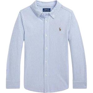 Polo Ralph Lauren Поло в полоску весна-осень Kids' Light Blue