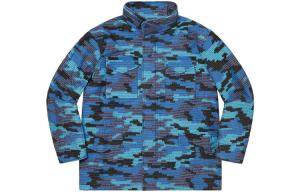 Куртка Supreme Logo Camo, синий