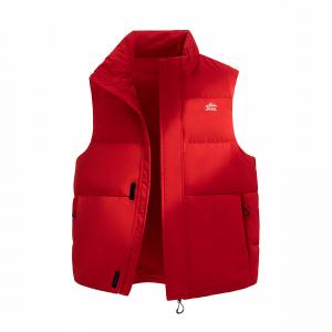 Пуховик Unisex с воротником стойкой утепленный в стиле Workwear Jeep, red