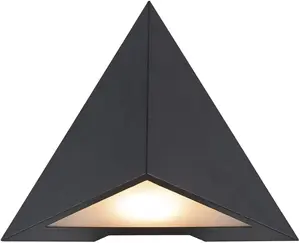 Дизайн для людей уличный настенный светильник "Konit", 1 лампочка, лампа GU10 | без лампочек Design for the people Высота: 19,5 см, черный