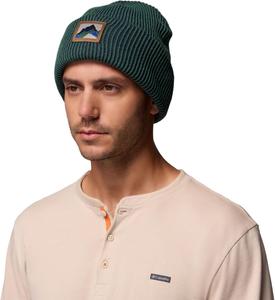 Шапка-бини Columbia Unisex-Adult Provisions с манжетами, Rain Forest/Windy Range