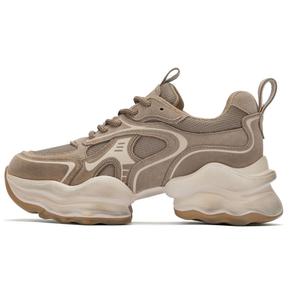 73Hours Кокосовое молоко Желе Низкие массивные кроссовки женские - Коричневый (с флисовой подкладкой), цвет Brown (Fleece-Lined)