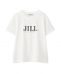 Футболка из органического хлопка с вышитым логотипом и кроем, обеспечивающая комфортную посадку Jill By Jill Stuart, цвет White Black