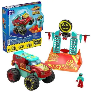 Детский конструктор Mega Construx Hot Wheels Monster Trucks Pista Demo Derby, мультиколор