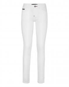 Джинсовые брюки Slim Fit PHILIPP PLEIN, белый