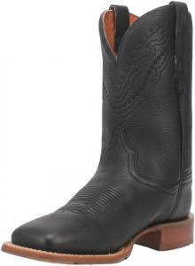 Ковбойские сапоги Dan Post для мужчин, модель Milo с квадратным носком, черный