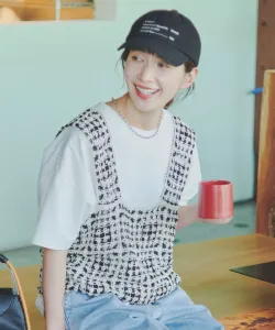 Кружевной бюстье, связанный крючком Studio Clip, цвет Mix 01