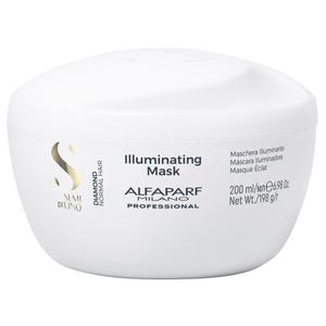 Маска для волос semi di lino diamond illuminating mask Alfaparf Milano, объем 200 мл