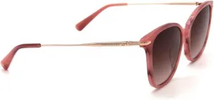 Женские солнцезащитные очки Longchamp с коричневым градиентом, квадратная форма, LO660S 606 54, Marble Rose Pink