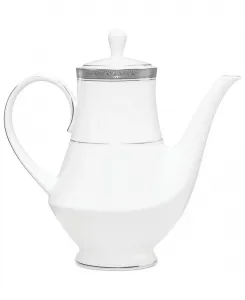 Столовый сервиз, кофейник Crestwood Platinum Noritake