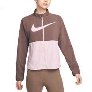 Nike Куртки женские, темно-коричневый цвет, воротник-стойка, умеренный оттенок, другие цвета