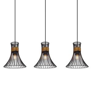 Подвесной светильник Globo Lighting Purra I, железо - 3 пламени