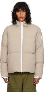 Бежевый пуховик awrence imestone Canada Goose