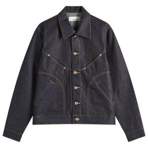 Куртка из необработанного денима Jiji Sage Nation, синий