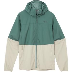 Куртка Rab Windgather Hooded Rab, Sage/Pebble