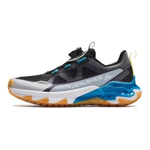 Детские кроссовки GS Low-top Black/Cloud Grey/Steel Grey Anta Kids, черный/белый/серый