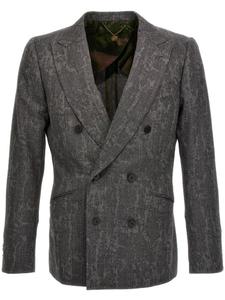 Двубортный пиджак Маурицио Мири Maurizio Miri, серый