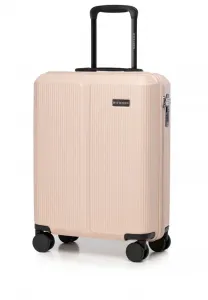 Чемодан на колесах с кодовым замком для ручной клади Wittchen, Pink