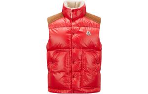Жилет мужской красный Moncler