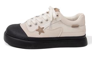 Кроссовки Feiyue Skateboarding Shoes Women's Low-top Beige/Brown, коричневый