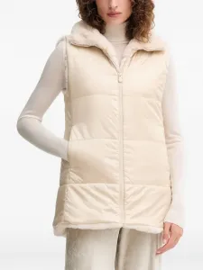 Жилет из искусственного меха Nives Save The Duck, кремовый
