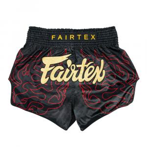 Шорты Fairtex Muay Thai Shorts - BS1920 Lava, черный