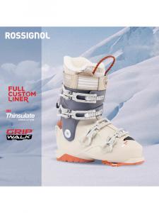 Rossignol Женские лыжные ботинки All-Mountain Alltrack Quick-Fit для профессионального катания, уровень жесткости Pro 80, размер 39
