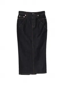 Джинсовая юбка с пятью карманами Givenchy, синий