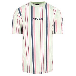Разноцветная мужская клубная футболка с короткими рукавами и круглым вырезом 202 1 09 02 0218 Nicce, мультиколор