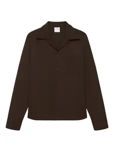 Рубашка на пуговицах Courrèges, коричневый