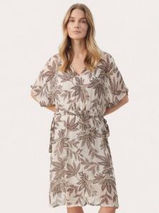 Платье с принтом в виде листьев гульдины Part Two, разноцветный