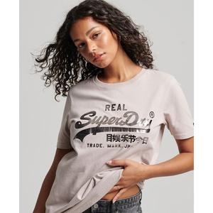 Футболка Superdry Vl Embellish, серый