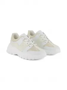 Кроссовки со вставками и логотипом Dkny Kids, белый