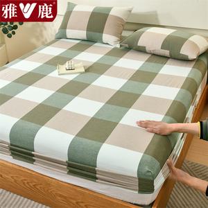 Yalu Простыня на резинке 150х200 см из чистого хлопка, цвет Lvdage