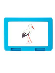 Mr. & Mrs. Panda Ящик для хранения в виде аиста без надписи белого цвета