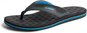 Мужские пляжные шлепанцы REEF Ripper, черный/синий