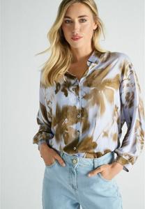 Блуза Marie Méro Button-down blouse, Jeans/White