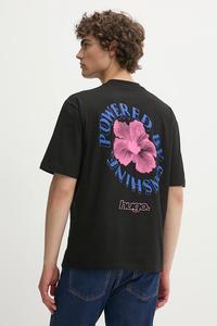 Хлопковая футболка Hugo Blue, черный