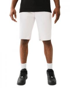 Рики Прямые Джинсовые Шорты в Оптик Уайт True Religion, белый