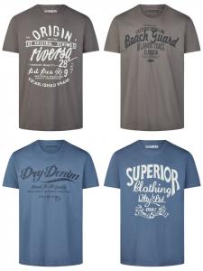 Набор из 4 разноцветных футболок RIVLeon