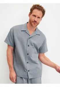 Пижамный топ rmx sleep travel kurzarmmit knöpfen Calida, Dark Denim